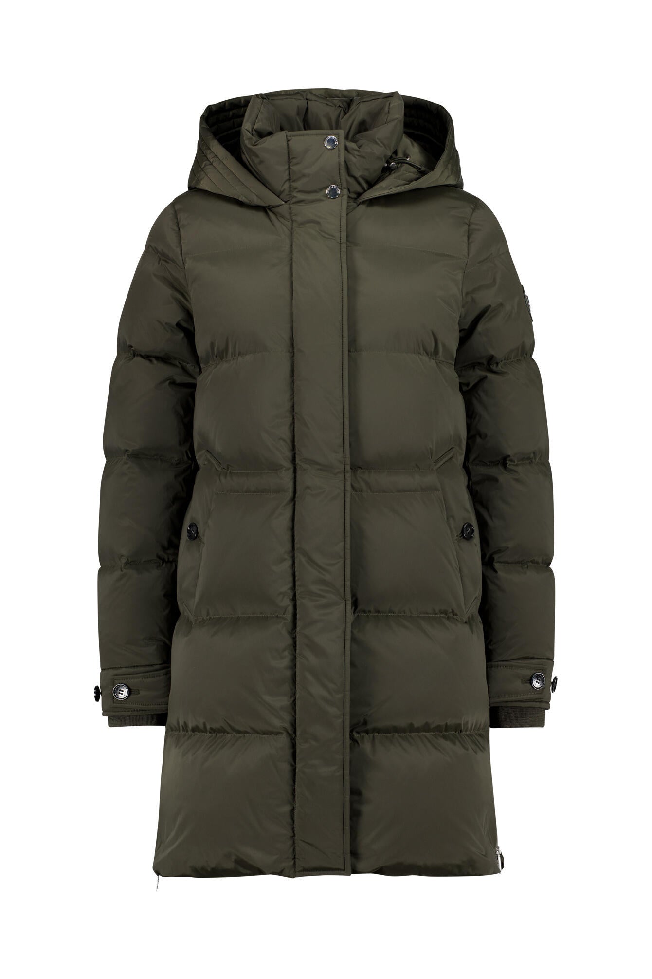 Daunen Parka - 614 Dark Green - Grün