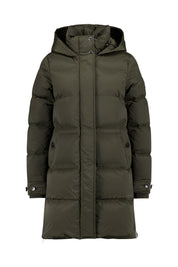 Daunen Parka - 614 Dark Green - Grün