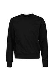 Sweatshirt aus Baumwolle - 0541 Black - Schwarz