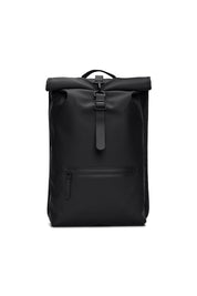 Rolltop-Rucksack - 01 Black - Schwarz