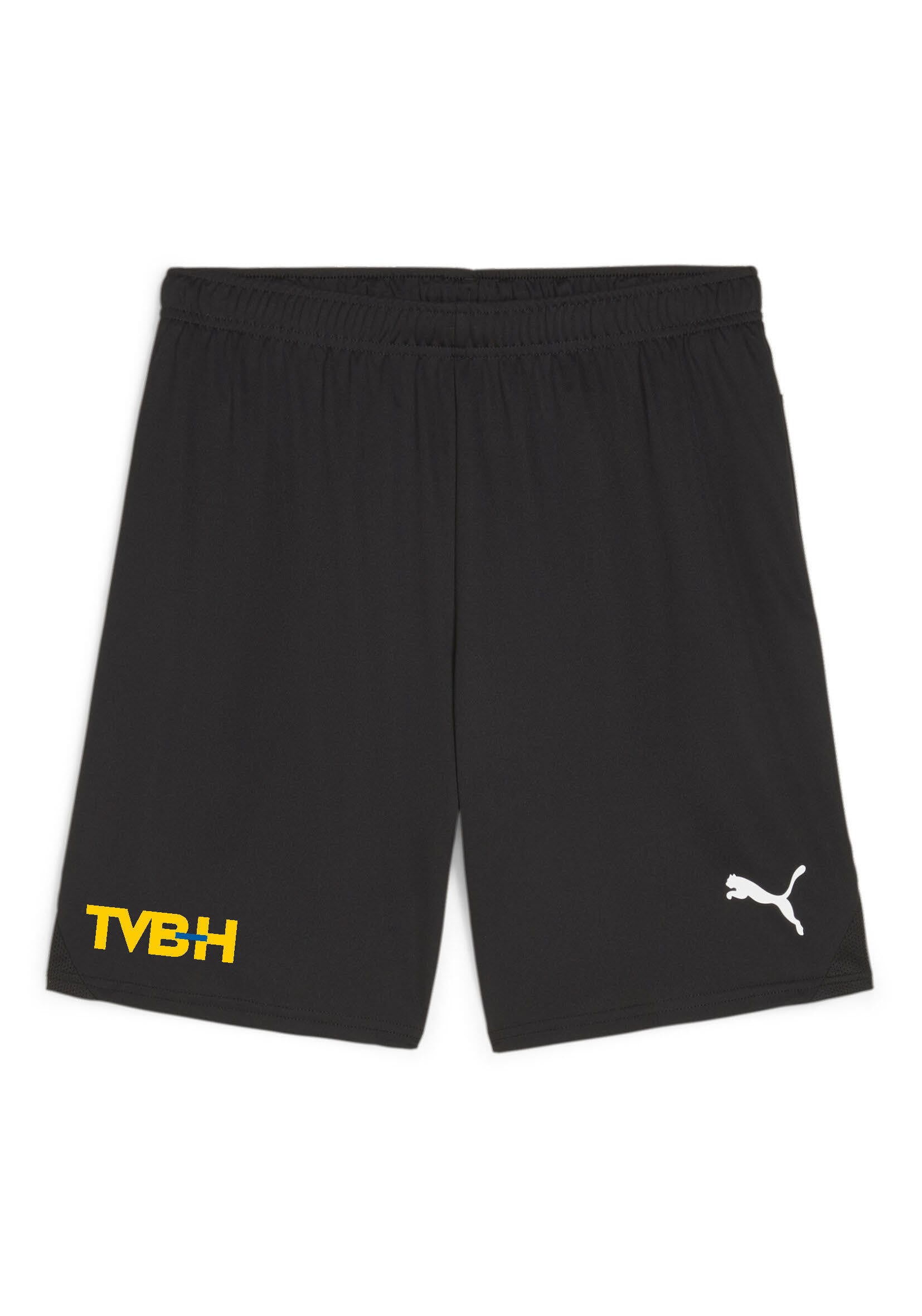 Kinder TV Bissendorf-Holte Trainingsshorts - 003-PUMA BLACK-PUMA WHITE - Schwarz