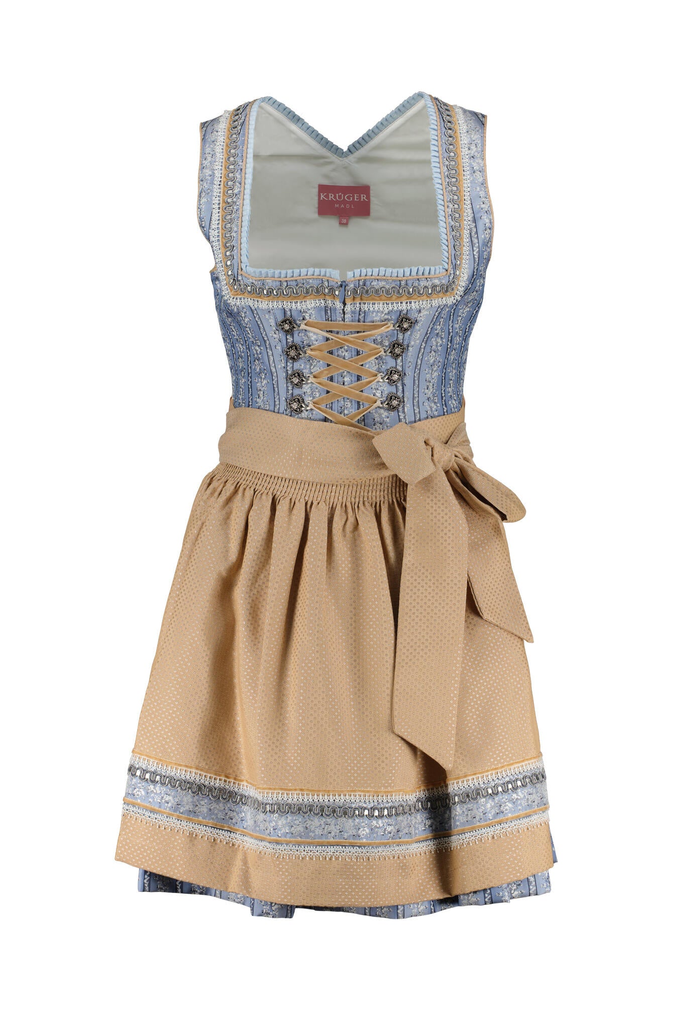 Dirndl Eike - 0081 Hellblau - Blau