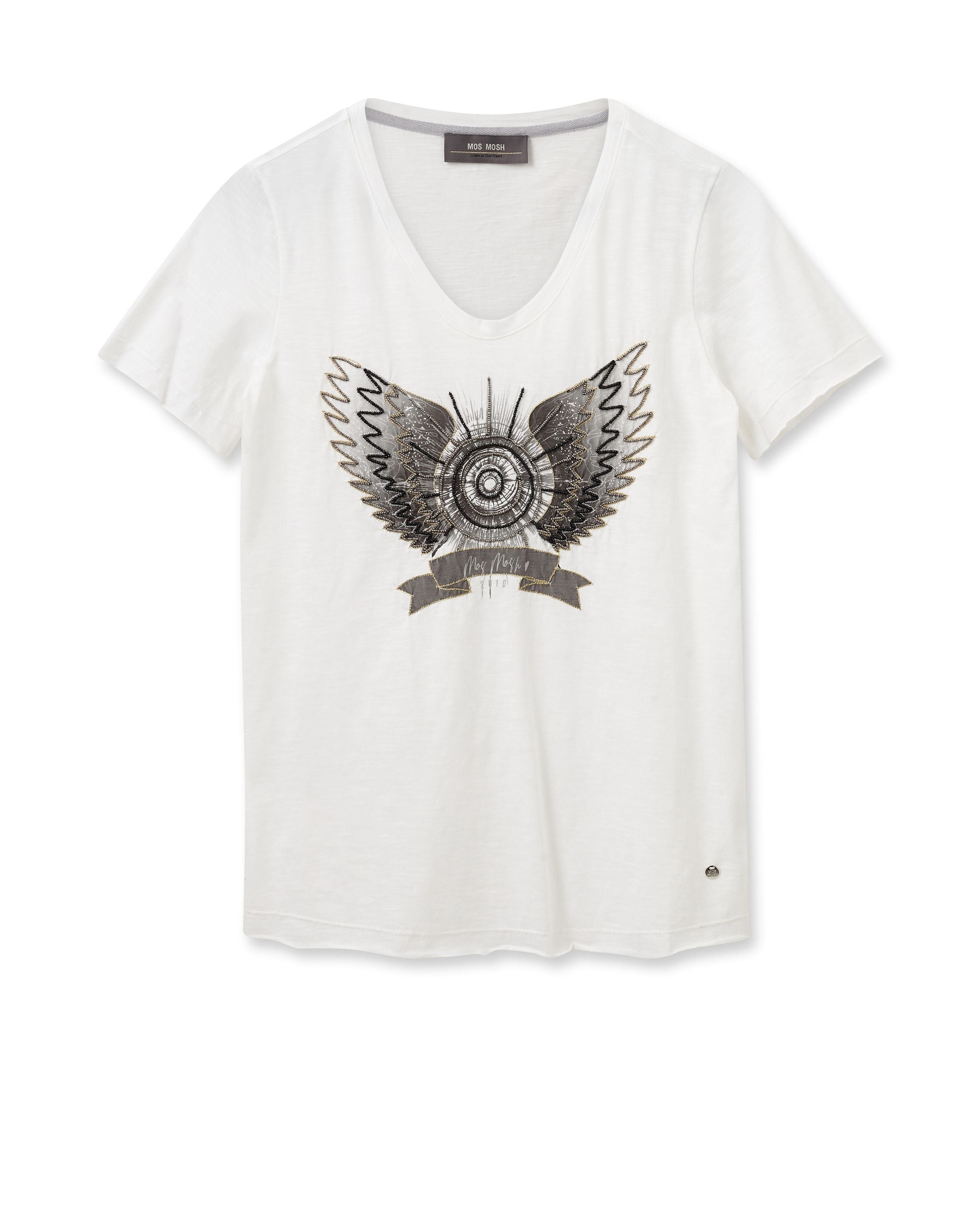 T-Shirt mit Print - 101 White - Weiß