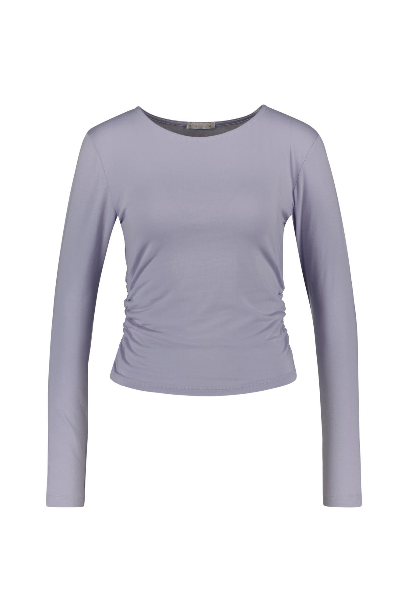 Langarmshirt aus Modalmix - Soft Purple - Violett