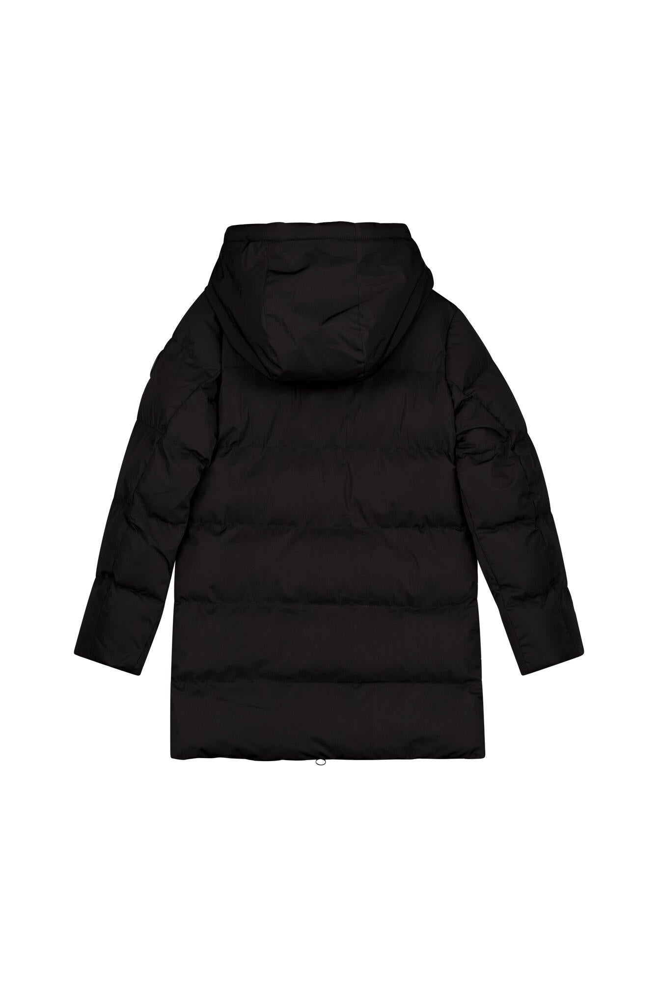 Gesteppte Winterjacke - 01 Black - Schwarz