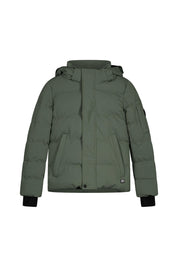 Gesteppte Winterjacke - 18 Olive - Grün