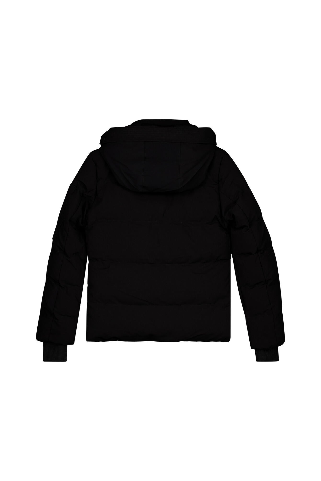 Gesteppte Winterjacke - 01 Black - Schwarz