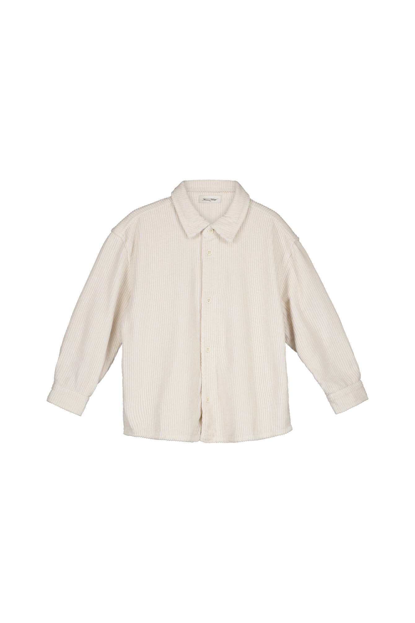 Overshirt aus Cord - Ecru Vintage - Creme