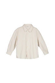 Overshirt aus Cord - Ecru Vintage - Creme