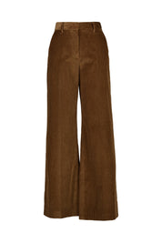 Cordhose Wide Leg - 023 - Braun