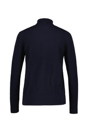 Leichter Rollkragenpullover - 007 - Blau