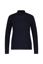 Leichter Rollkragenpullover - 007 - Blau