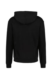 Kapuzenpullover mit Logo - 100218 Black/Light Ivory - Schwarz