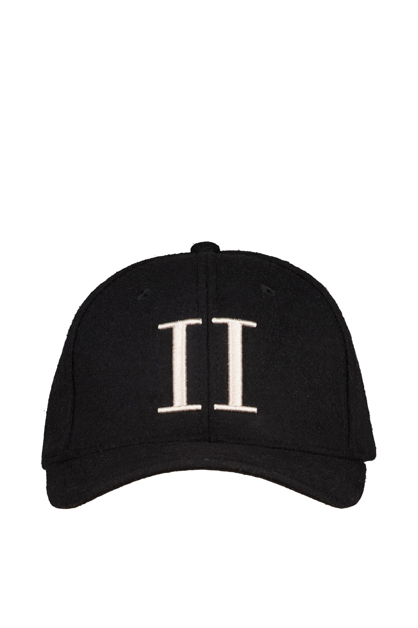 Cap mit Logo - 100215 Black/Ivory - Schwarz