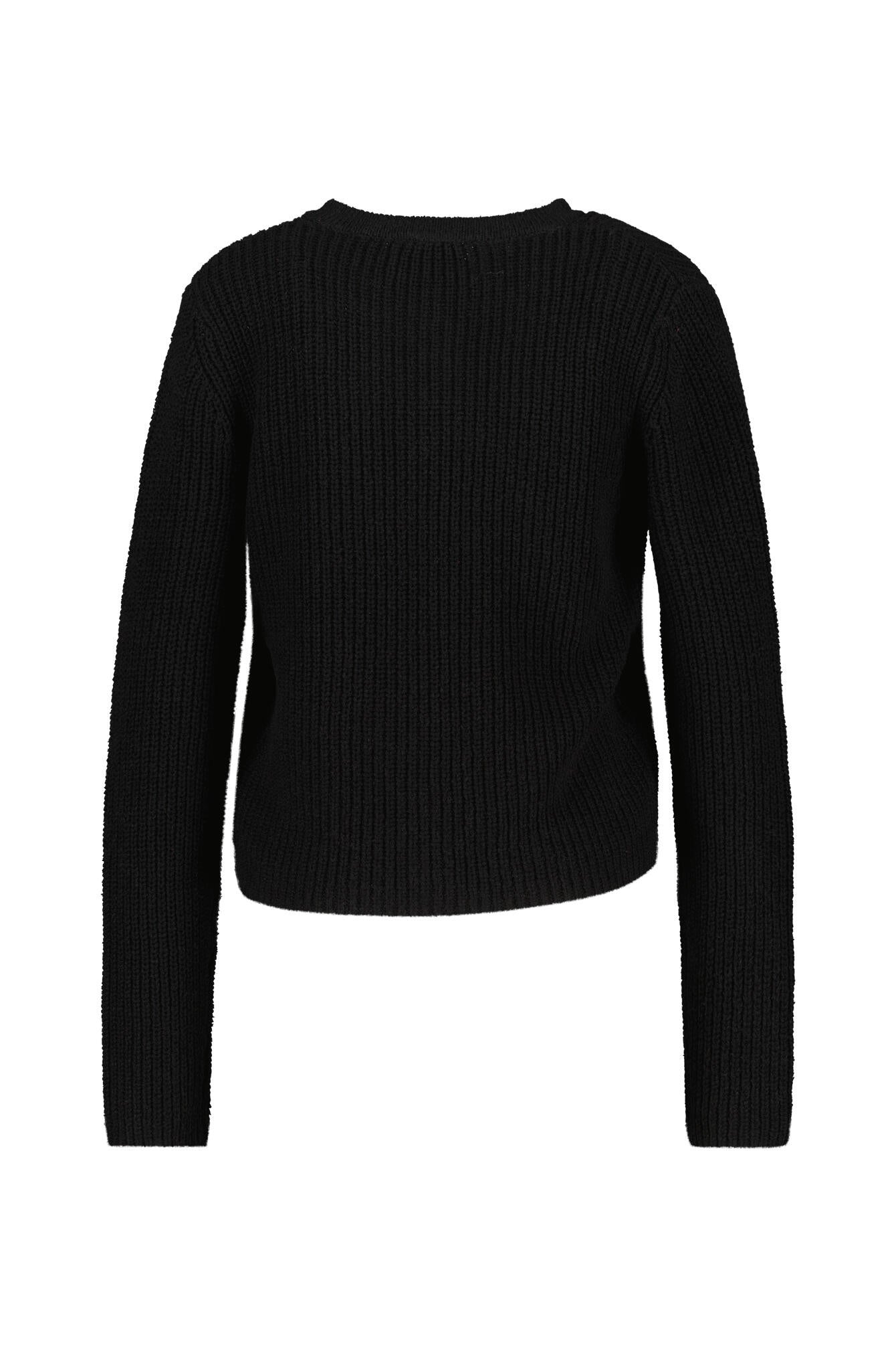 Strickcardigan - Black - Schwarz