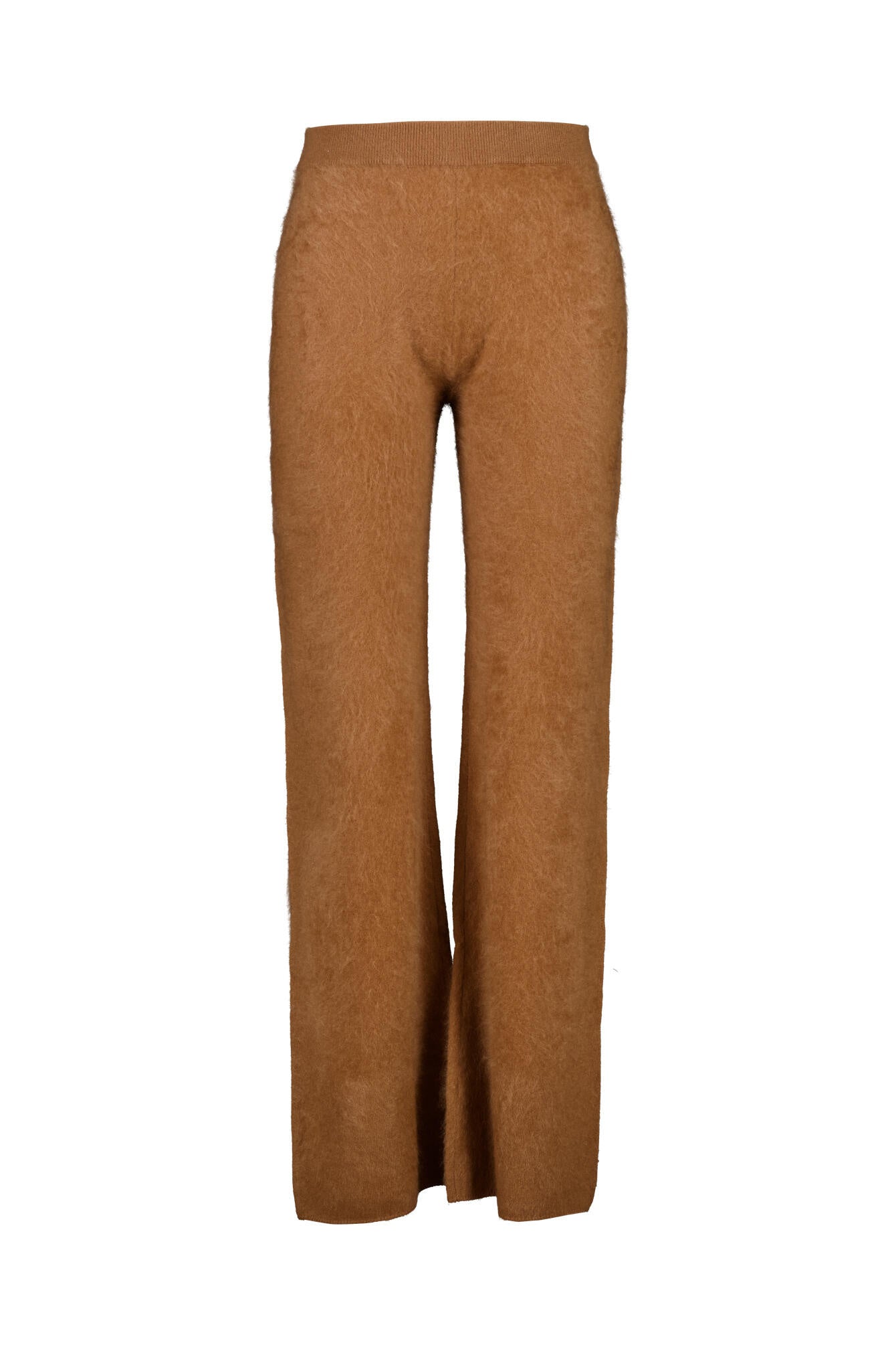 Weiche Hose aus Kaschmir Wide Leg - 2400 Clay - Braun