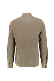 Overshirt aus Cord - Taupe - Braun