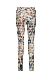 Leggings mit Statement-Print - Print Massai - Mehrfarbig