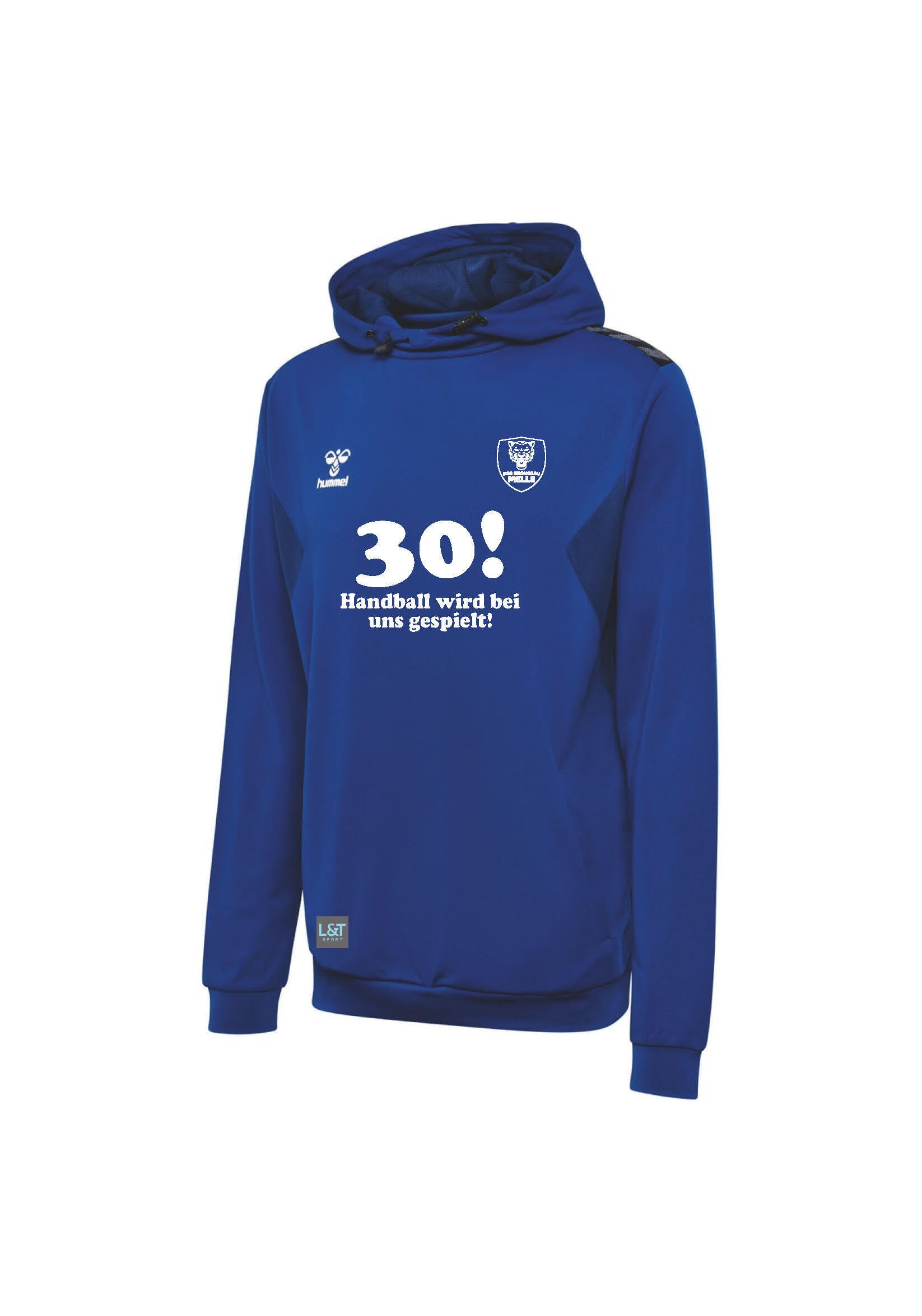 Unisex HSG Grönegau Melle Jubiläum Hoody - 7045-TRUE BLUE - Blau