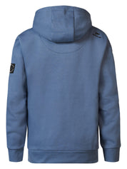 Hoodie mit Print - 5183 Light Shadow - Blau