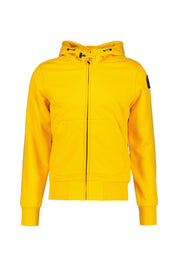 Sweatshirtjacke aus Baumwolle - 0519 Yellow - Gelb