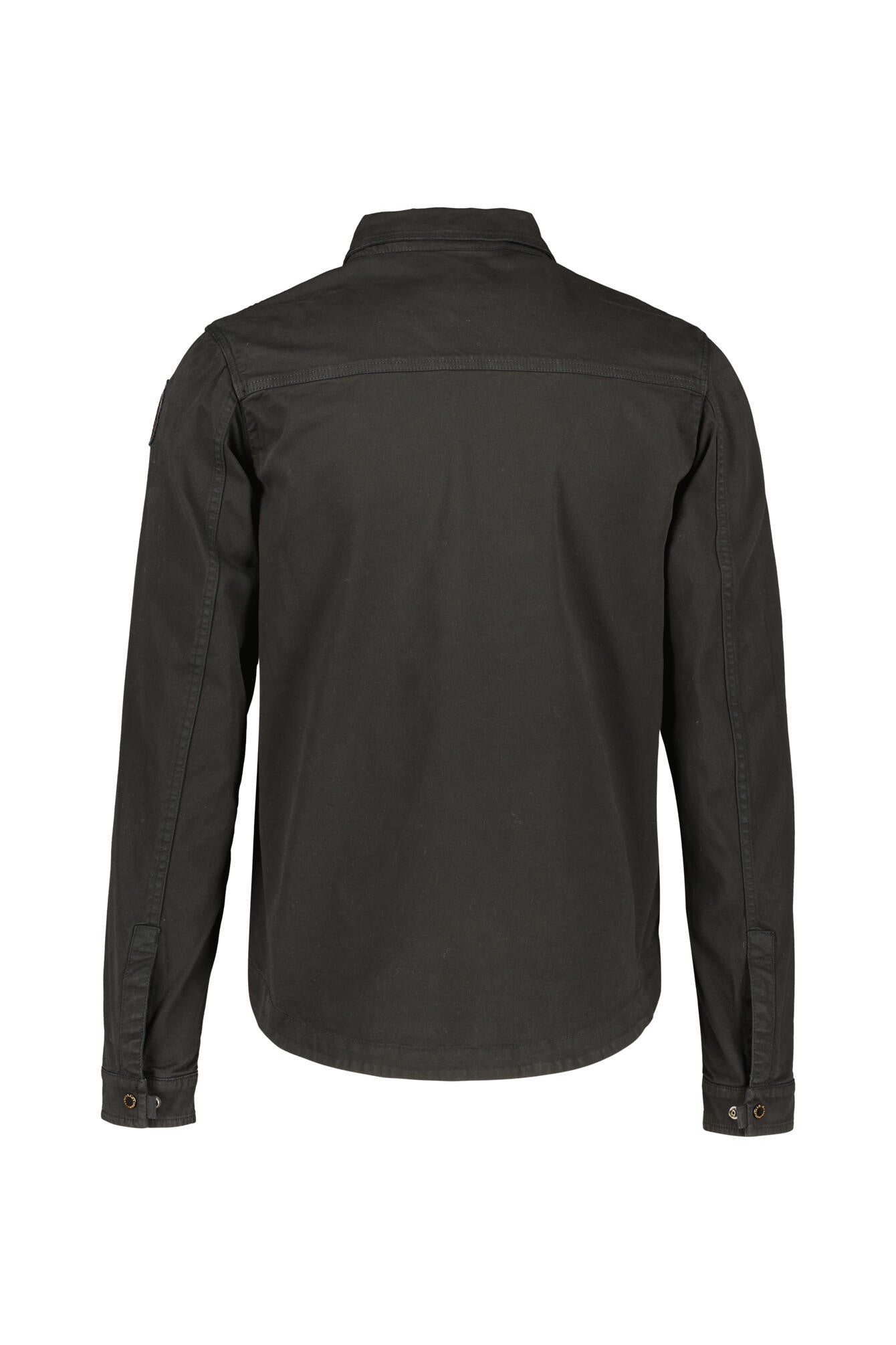 Overshirt mit Zip - 0541 Black - Schwarz