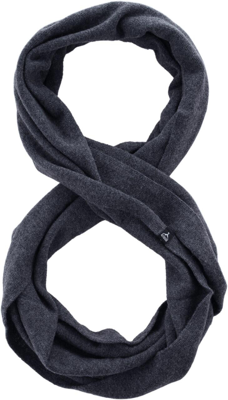 Loopschal aus Schurwolle - 8900 Loop Dark Grey - Grau