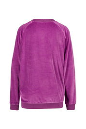 Langärmeliges Schlafshirt - 613 Purple Velv - Violett