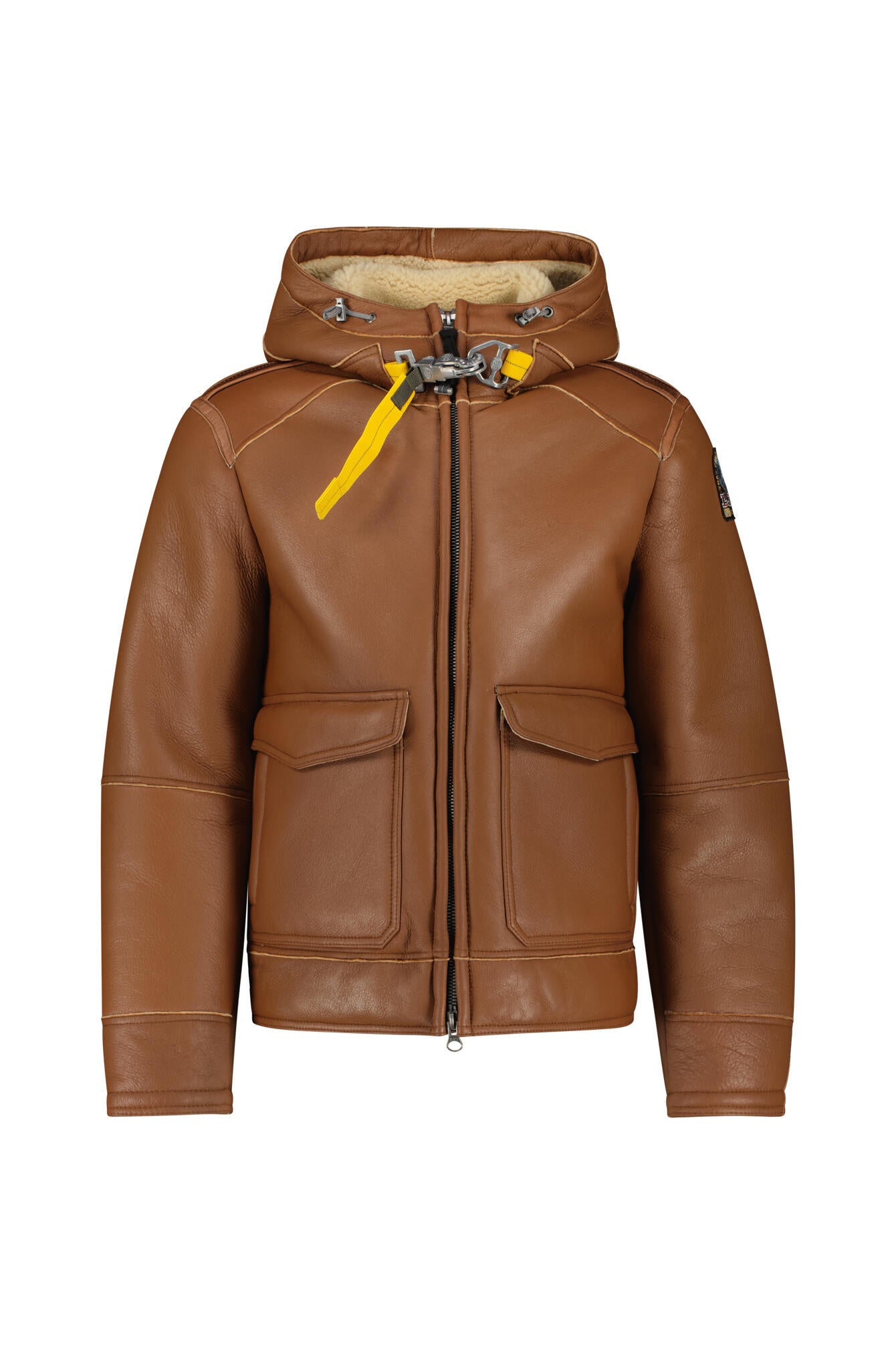 Lederjacke Elton Special - 0537 Cognac - Braun