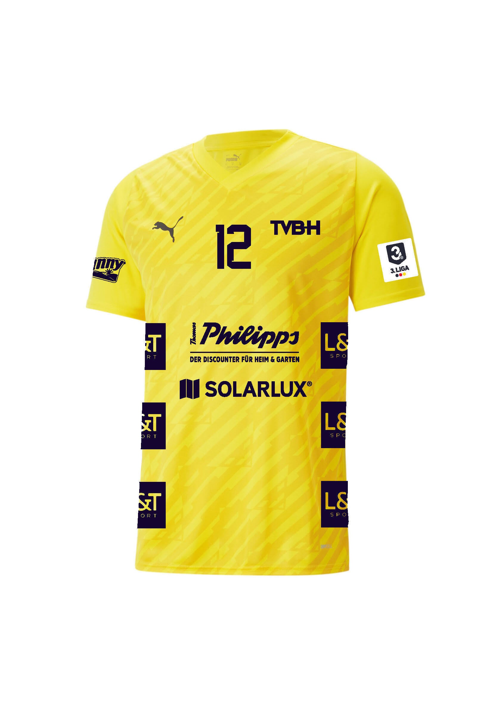 Kinder TV Bissendorf-Holte Trikot (Heim/Auswärts) - 007-CYBER YELLOW - Gelb