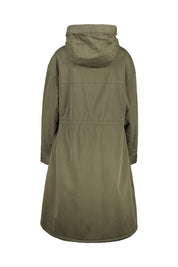 Parka reversible BEAUTY SHORT - 7200 Blonde Khaki - Grün