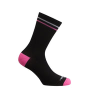 Strümpfe Merino Socks - Black/White - Schwarz