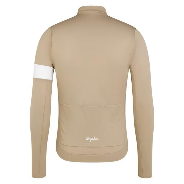 Thermo-Funktionslongsleeve - Tan/White - Beige