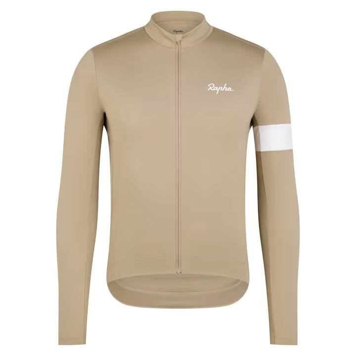 Thermo-Funktionslongsleeve - Tan/White - Beige