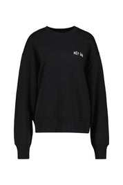 Sweatshirt mit Print - KF - Schwarz