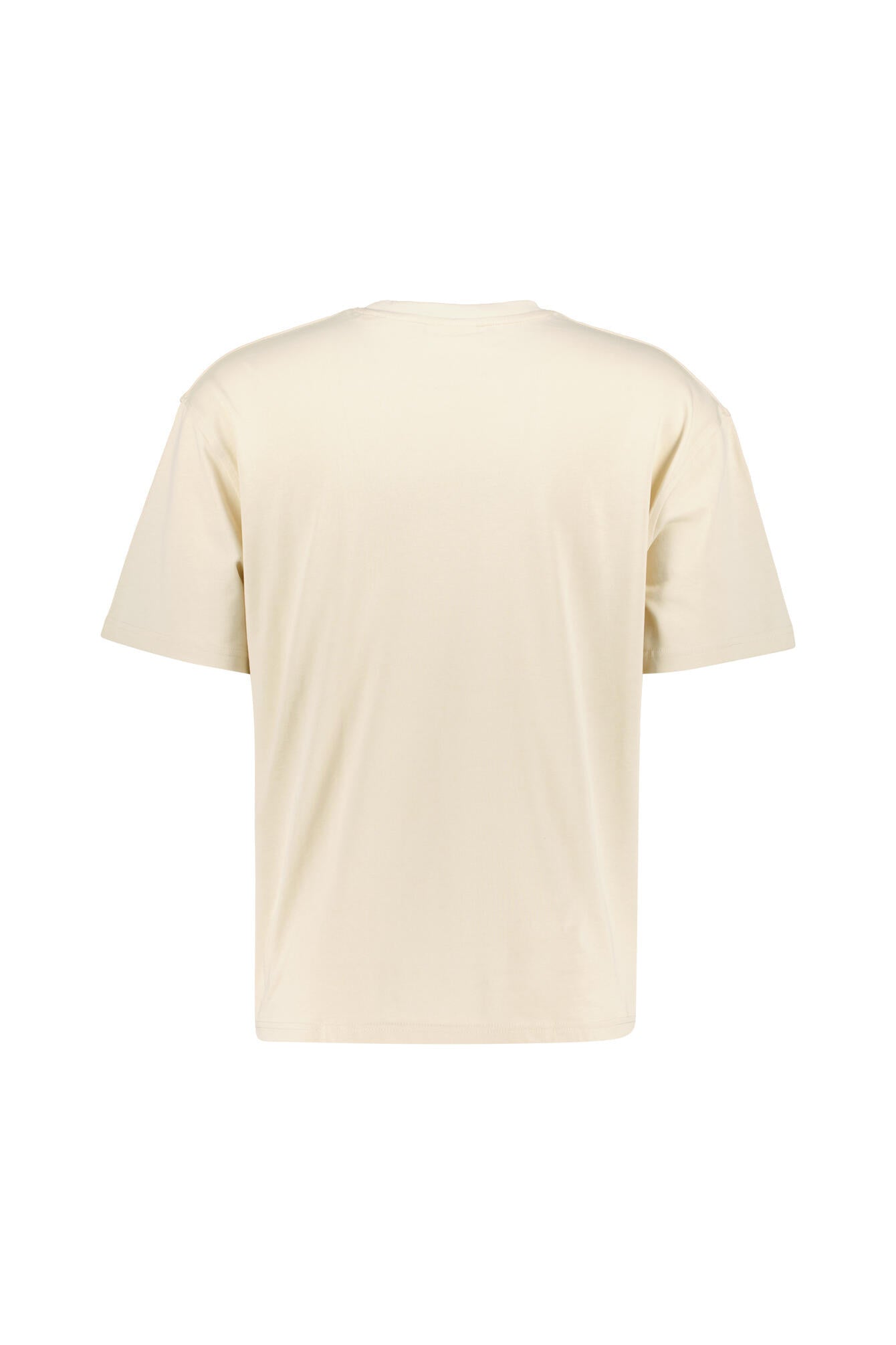 T-Shirt aus Baumwolle - 215218 Ivory/Light Ivory - Creme