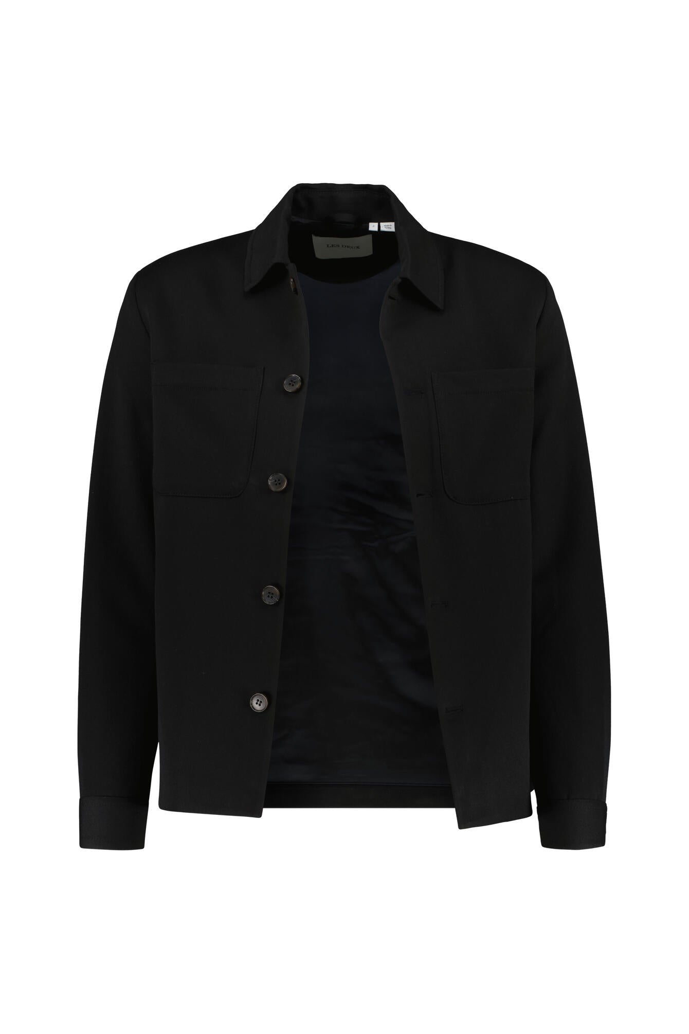 Overshirt - 0101 Black - Schwarz