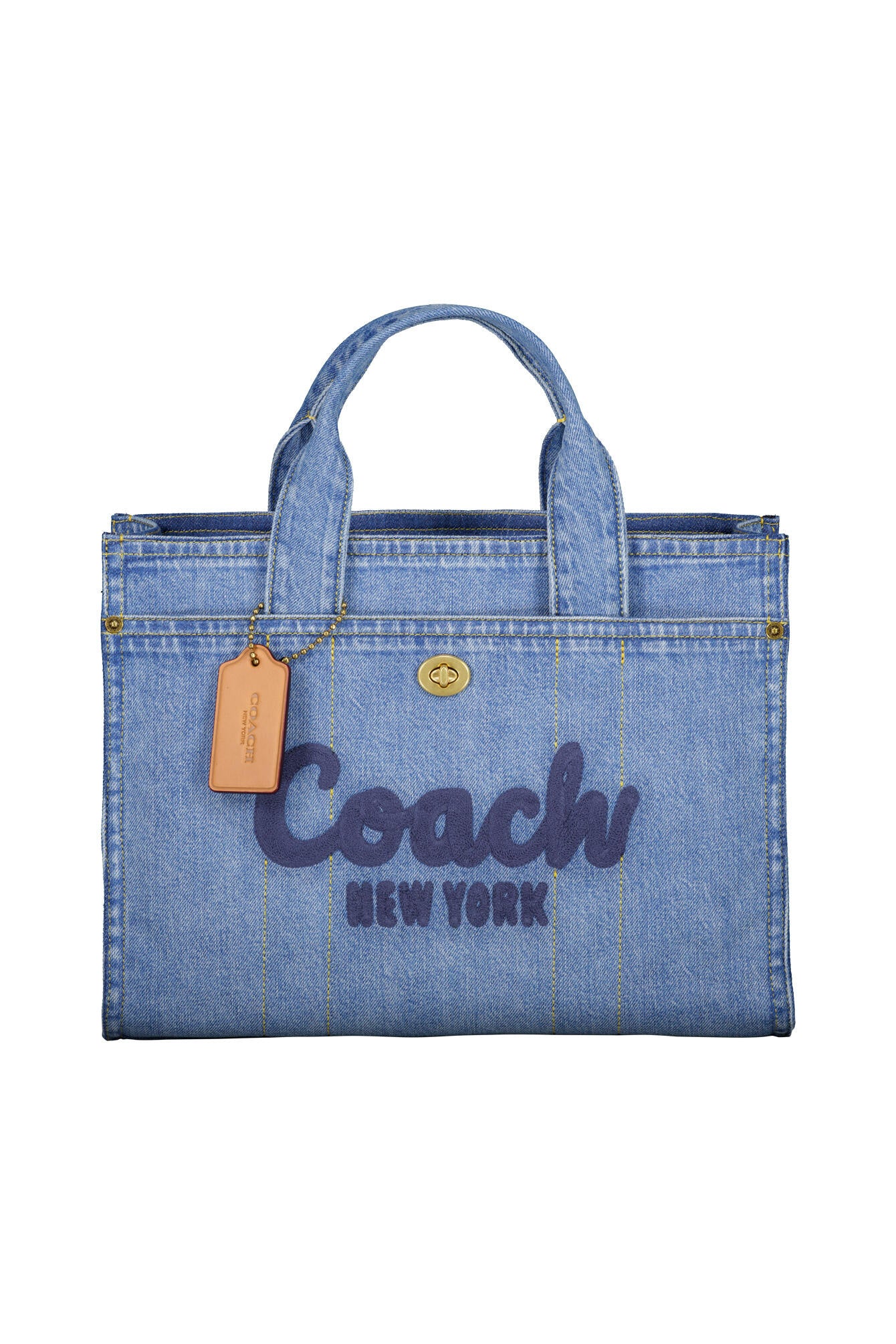 Cargo Tote im Denim Look - b4 Indigo - Blau