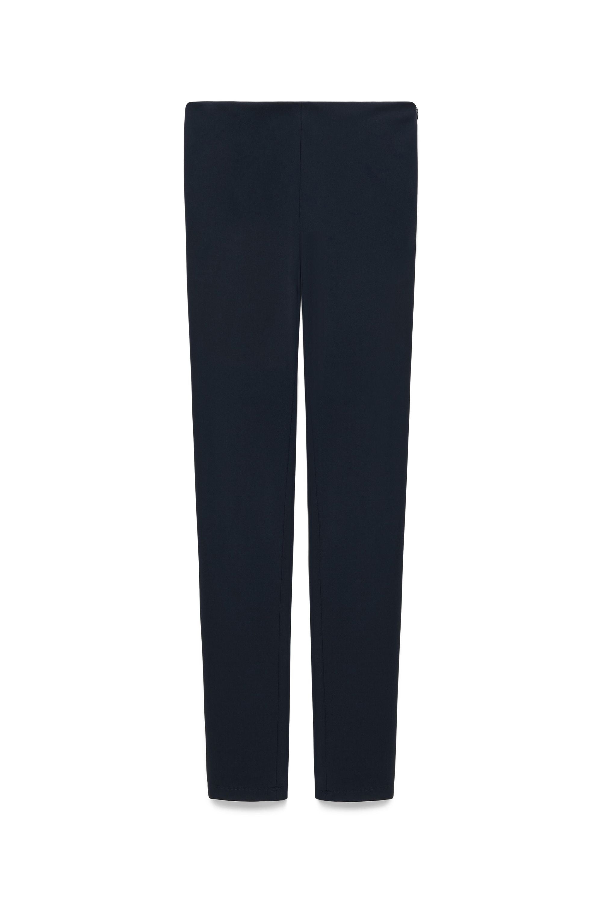 Hose aus Jersey Slim Fit - 899 Dark Navy - Blau