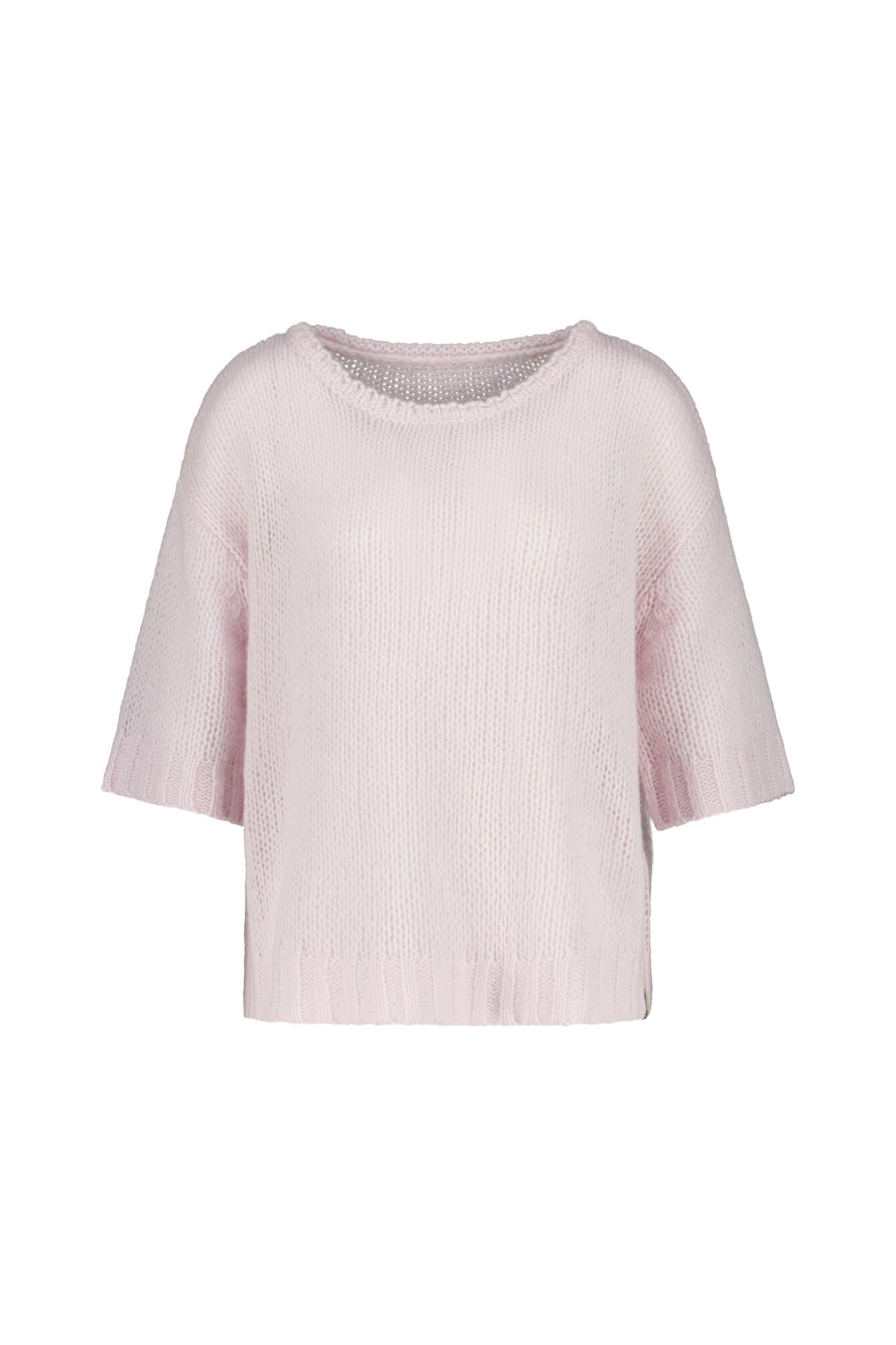 Strickpullover aus Kaschmir-Mix - Pearl - Rosa