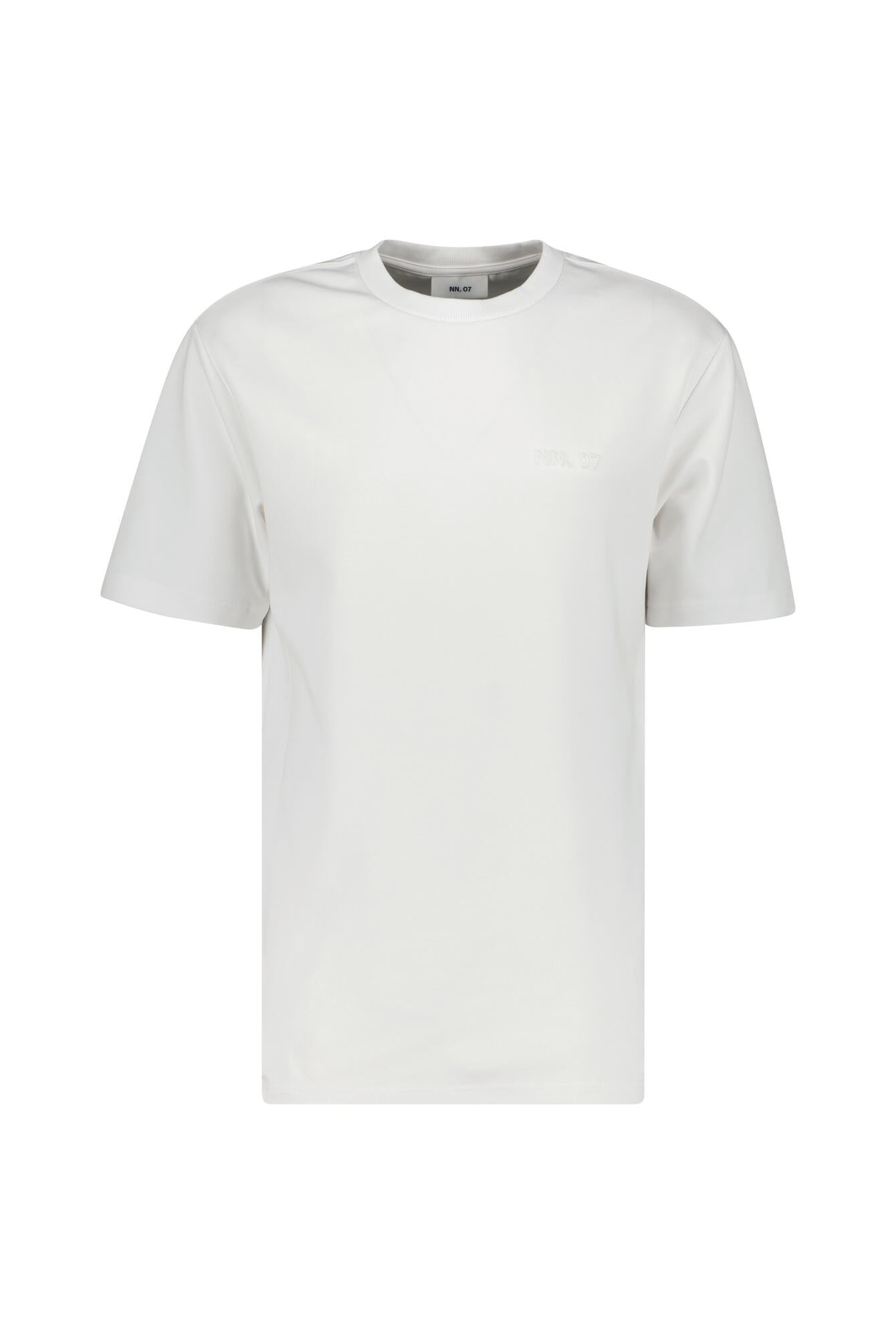 T-Shirt mit 3D-Prägung - White - Weiß