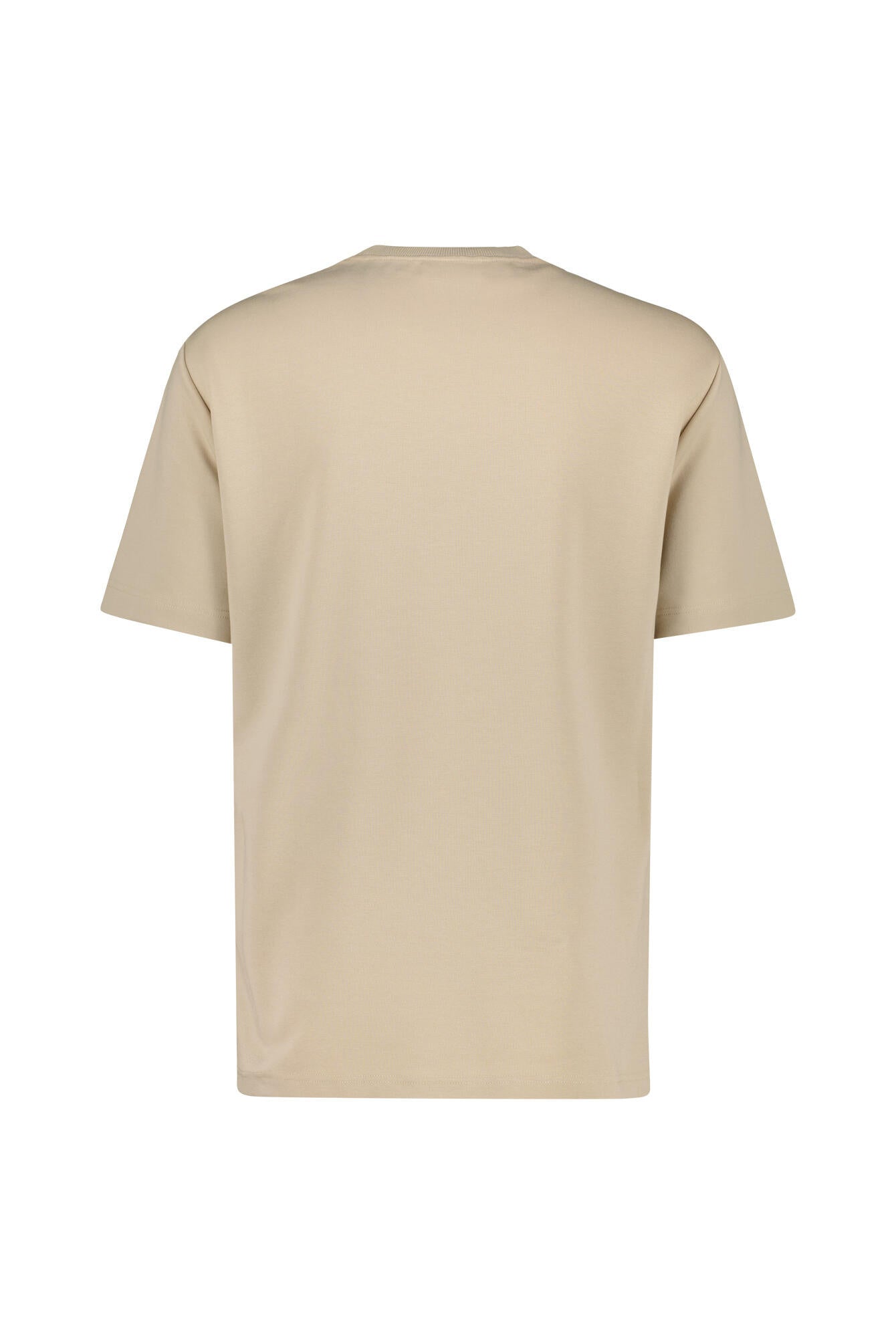 T-Shirt mit 3D-Prägung - White Pepper - Beige