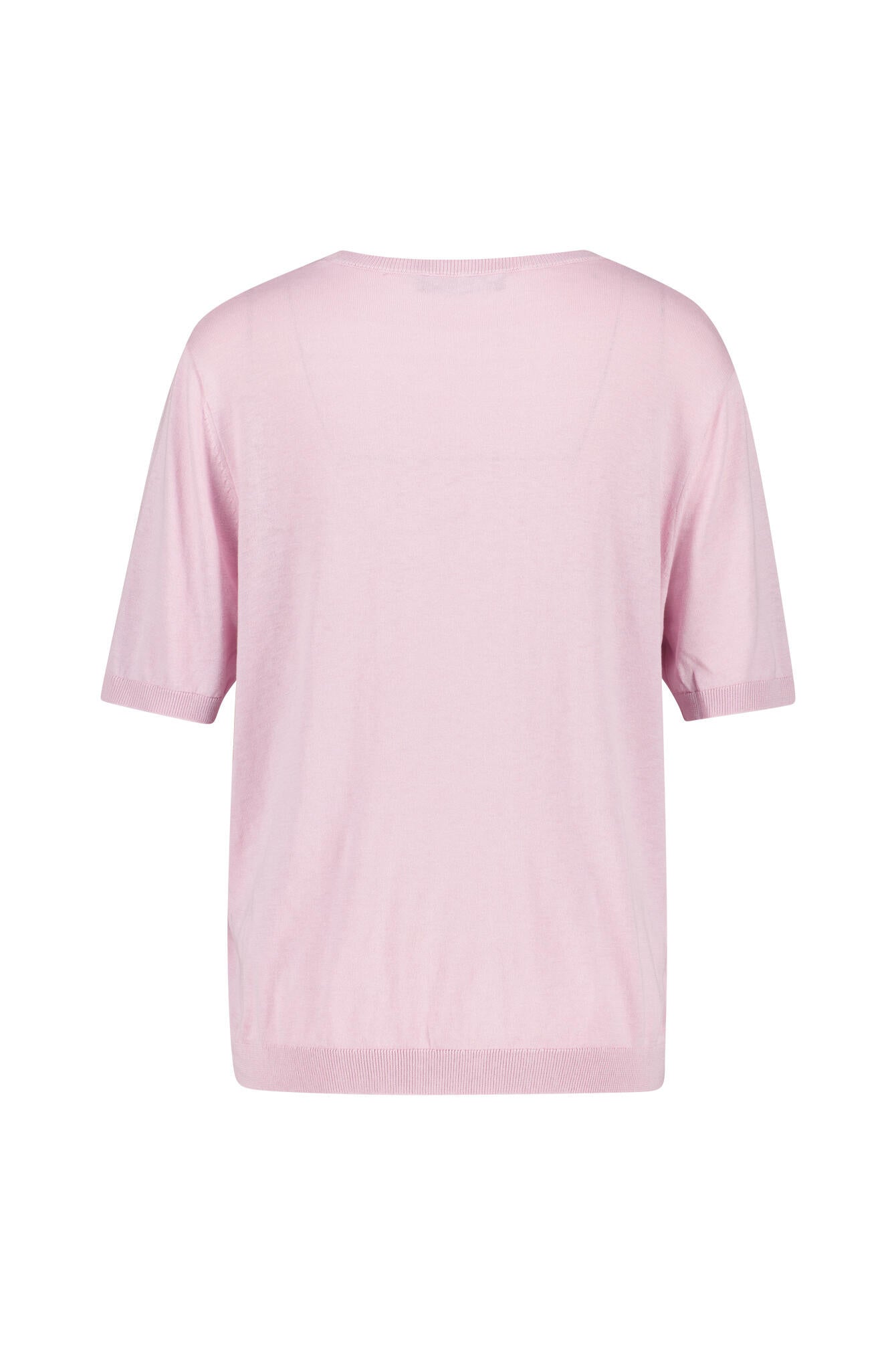 Strick-T-Shirt Zibetto aus Seidenmix - 004 - Rosa