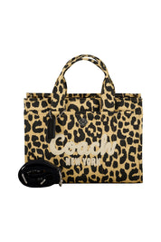 Handtasche Cargo Tote mit Leoprint - Ih Leopard - Beige