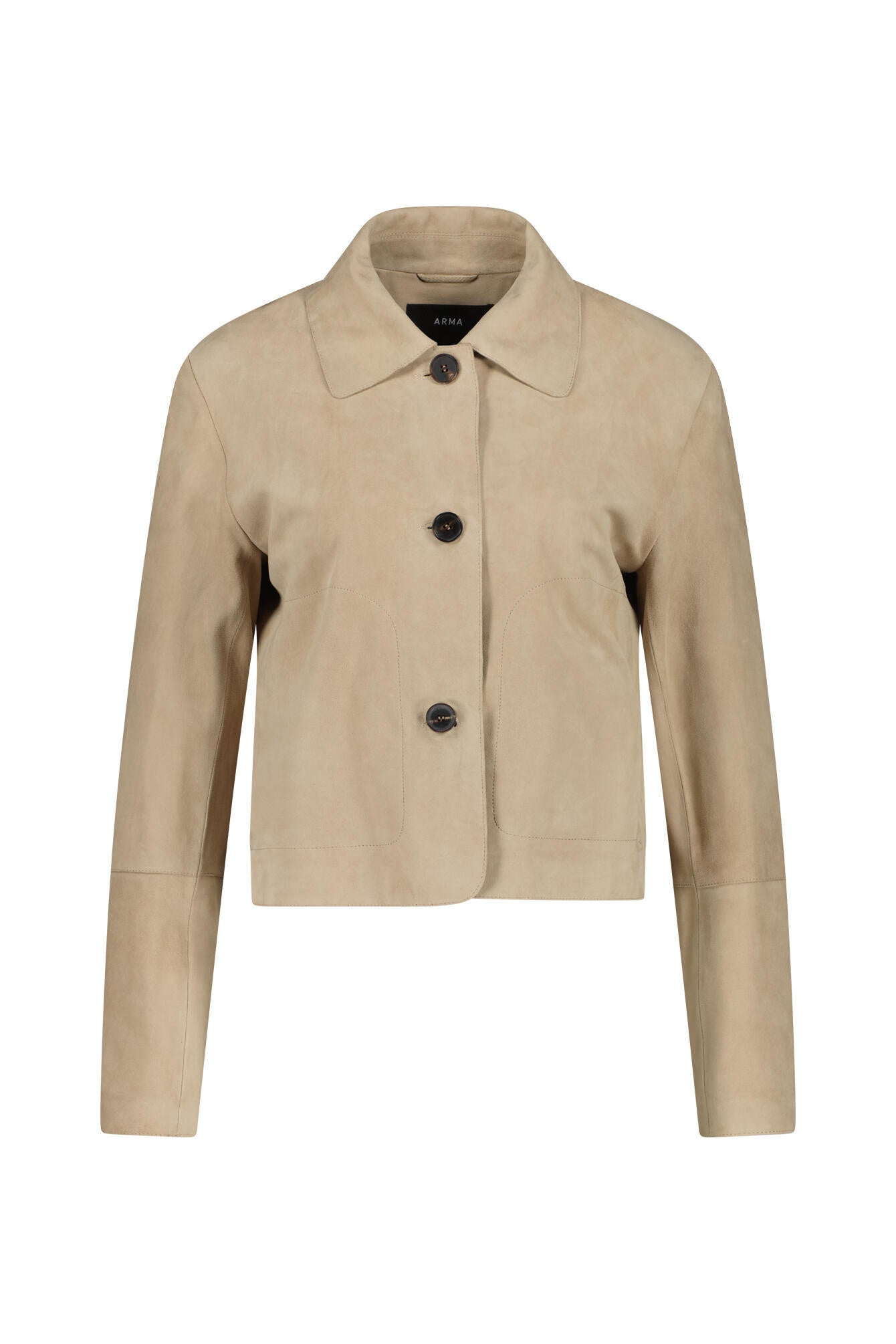 Lederjacke Emy - Beige - Beige