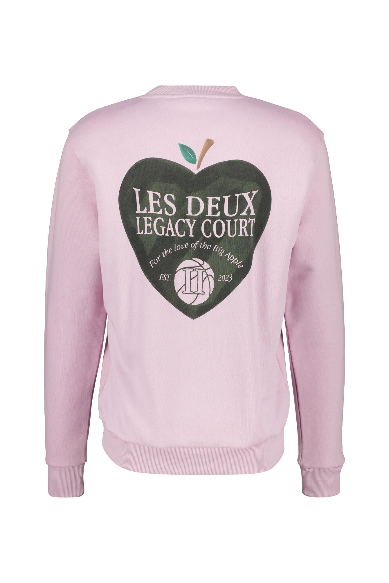 Sweatshirt mit Backprint - 679679 Oyster-Rose - Rosa