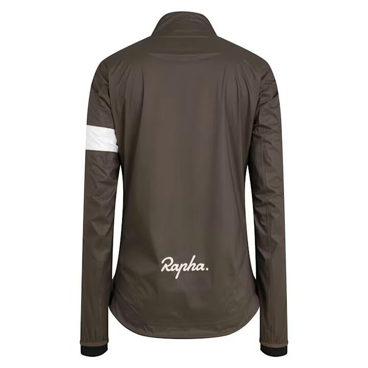 Wasserdichte Funktionsjacke - Deep Coffee/White - Braun