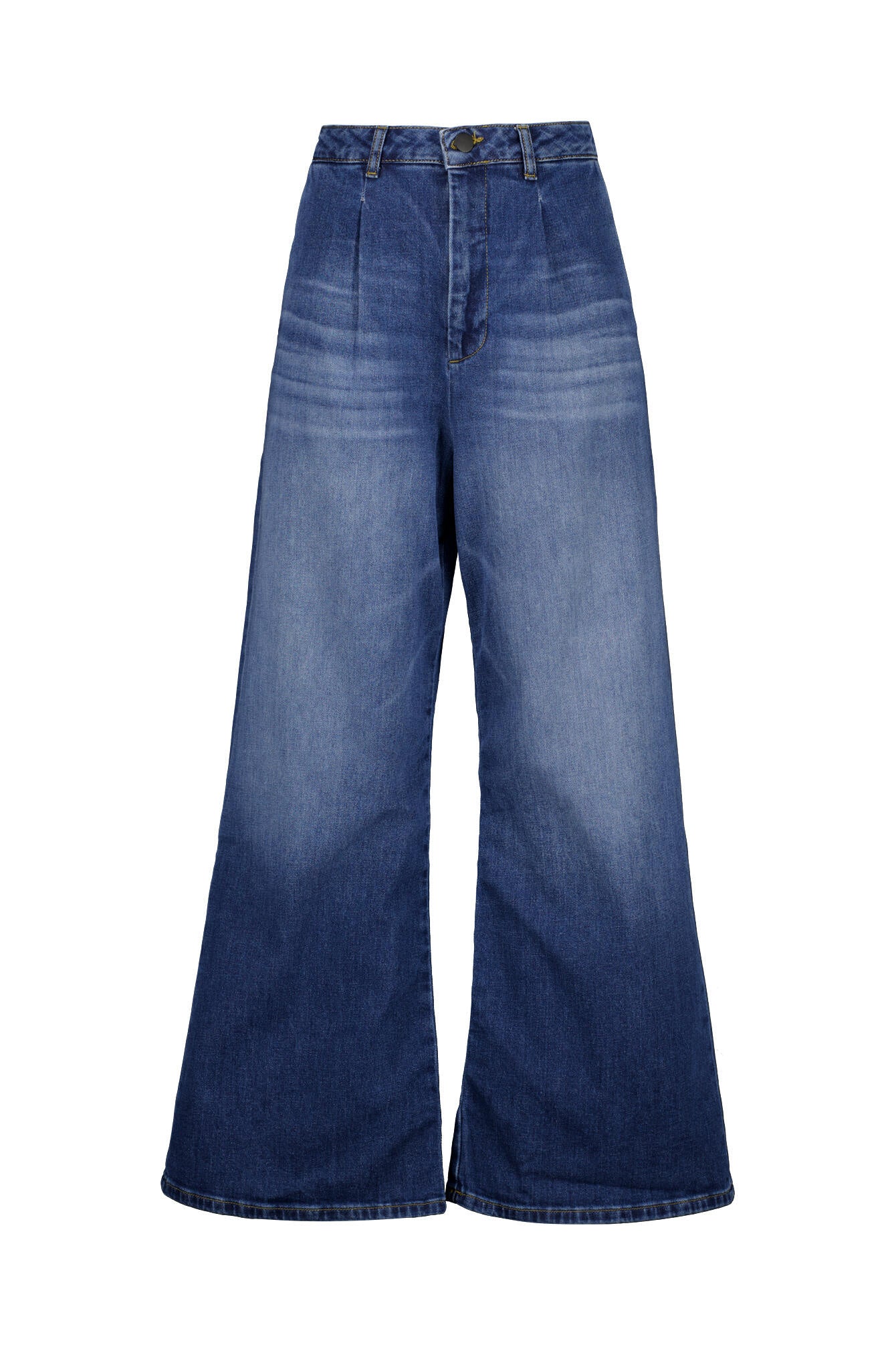 Jeans Rylee Wide Leg - DK Blue - Blau