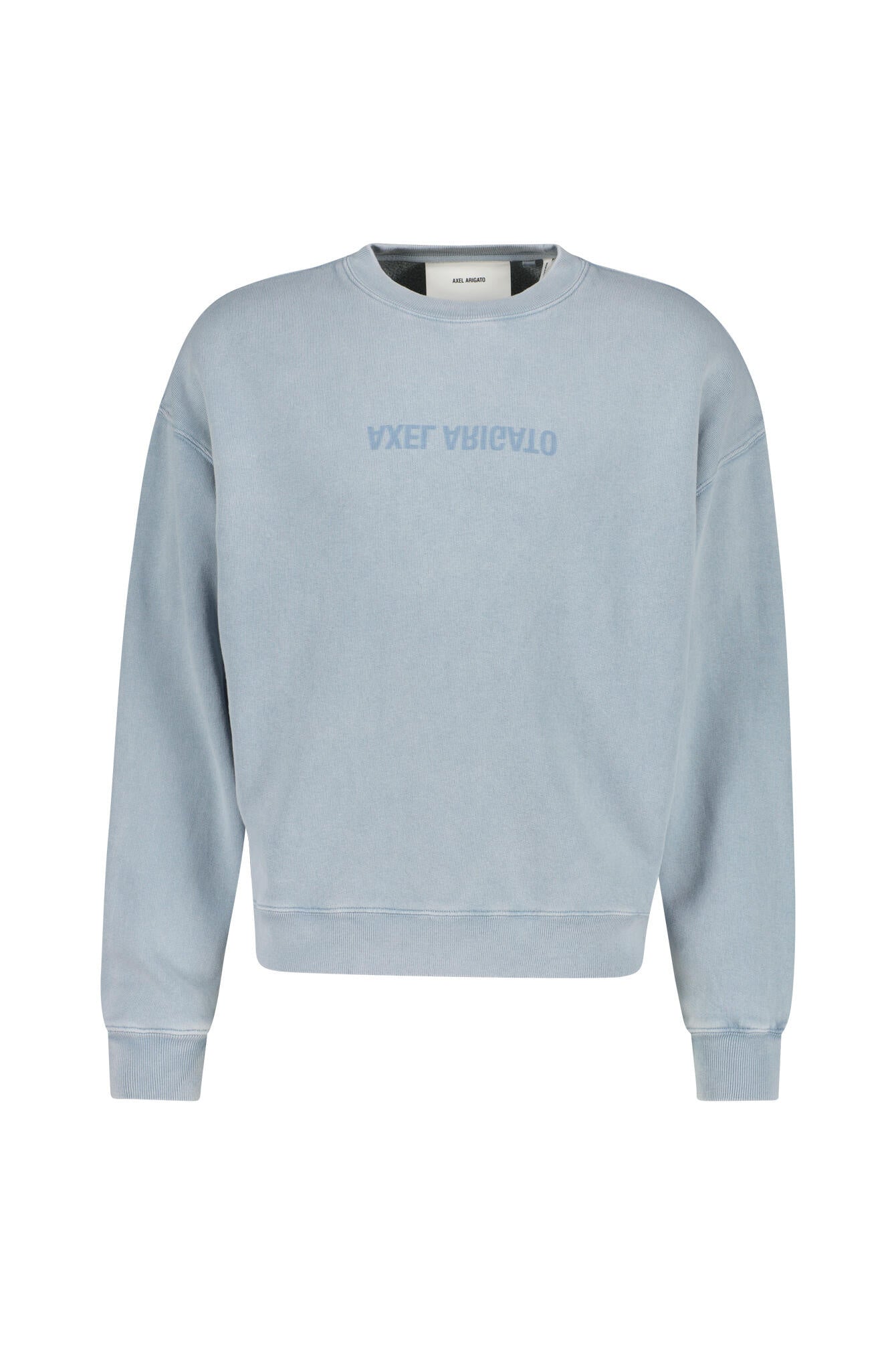 Sweatshirt mit Logoprint - Steel Blue - Blau