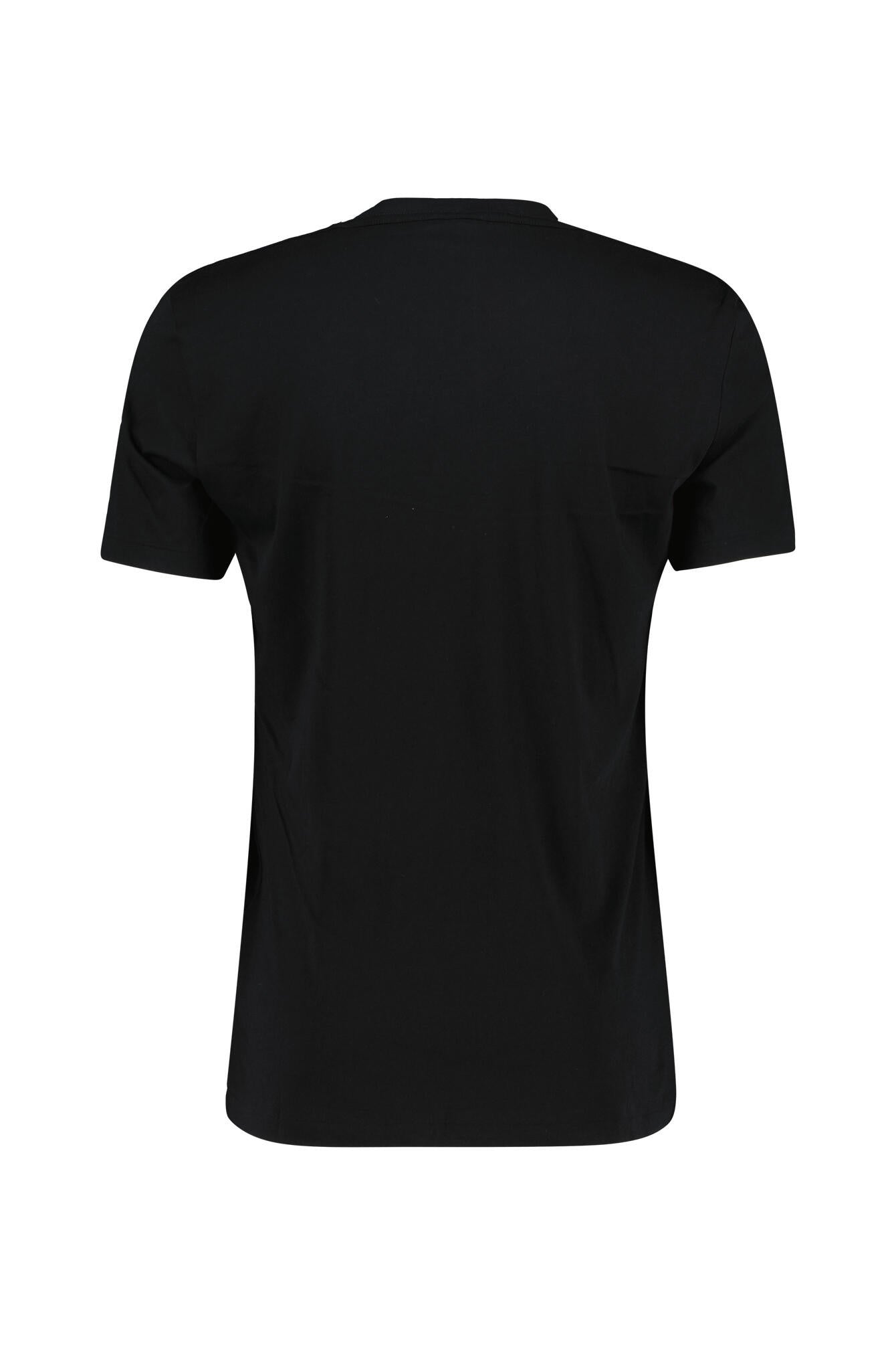 T-Shirt aus Baumwolle - Jet Black - Schwarz